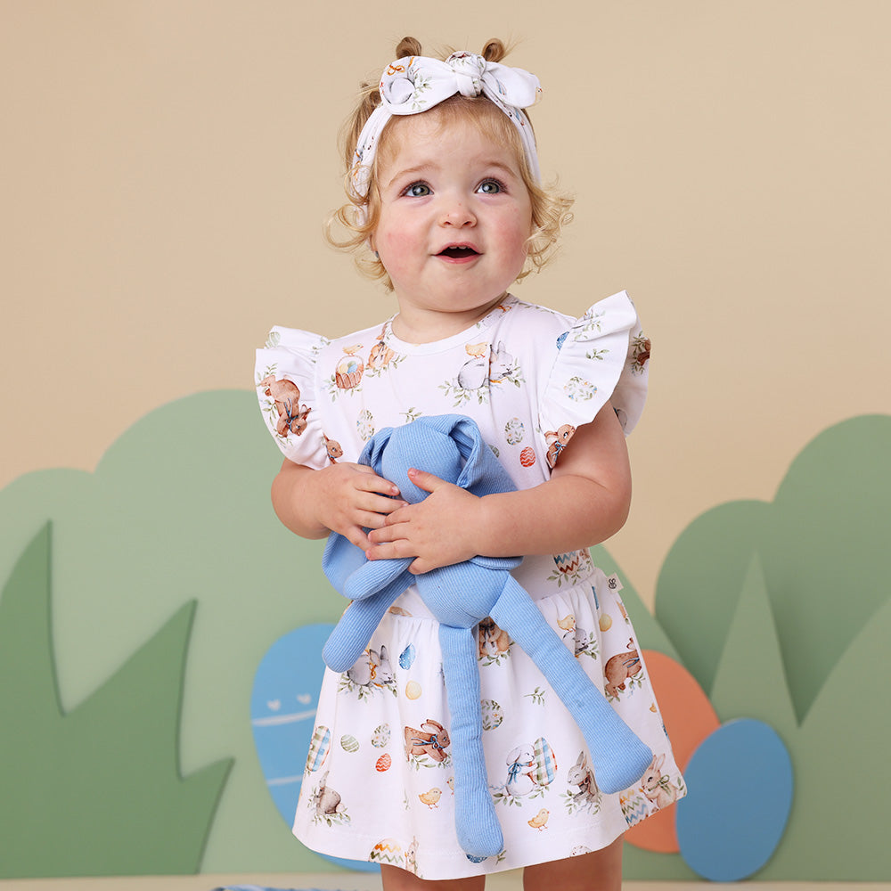 Organic Snuggle Bunny - Bluebell - View 3