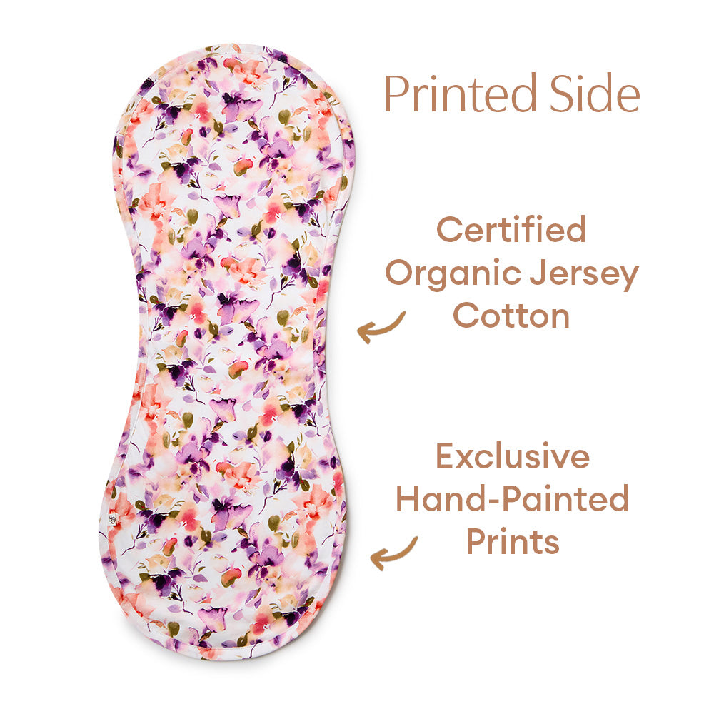 Blushing Beauty Organic Cotton Burp Cloth - View 7