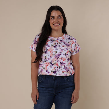Blushing Beauty Organic Womens T-Shirt | Snuggle Hunny