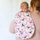 Blushing Beauty Organic Cotton Burp Cloth - Thumbnail 1