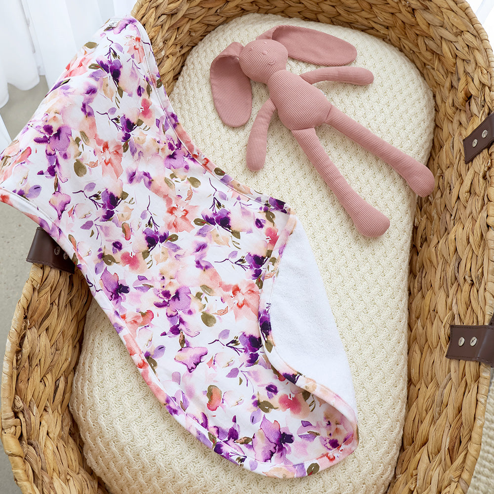 Blushing Beauty Organic Cotton Burp Cloth - View 3