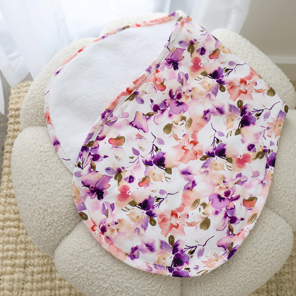 Blushing Beauty Organic Cotton Burp Cloth - View 4