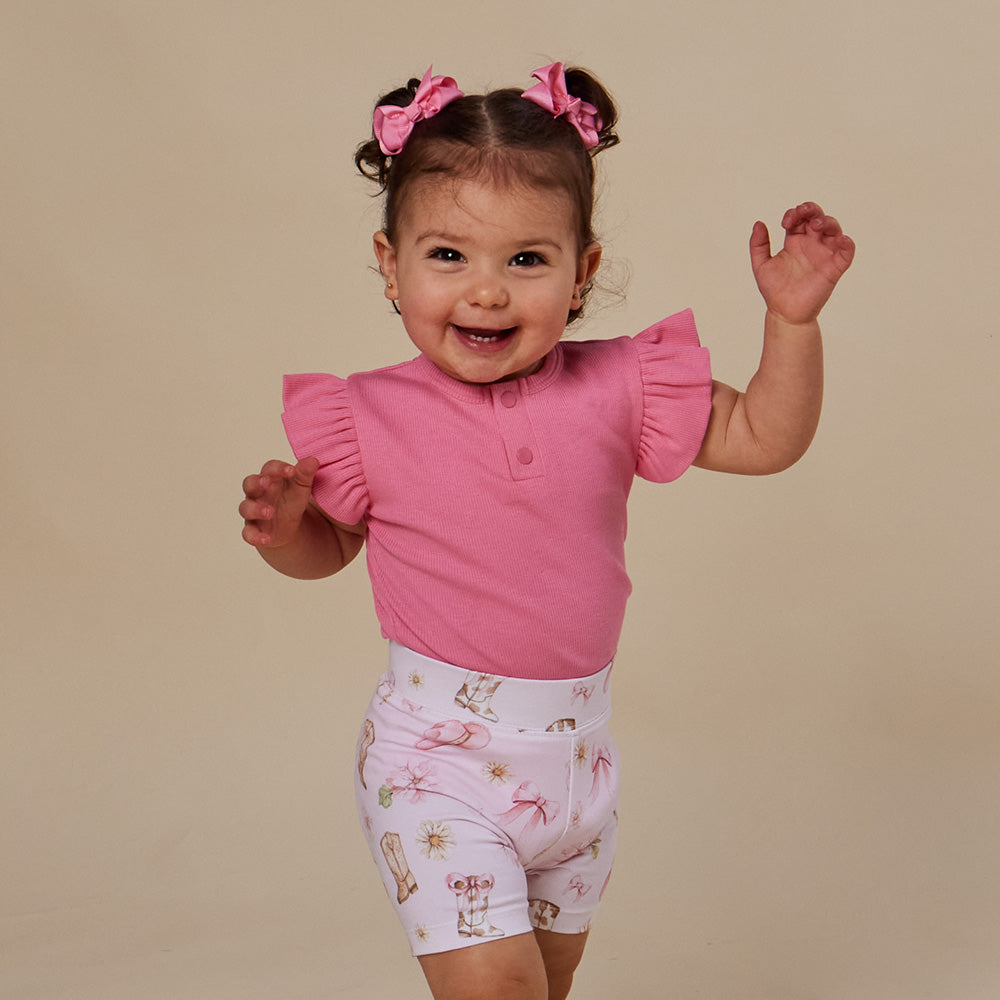 Boots & Bows Organic Bike Shorts - View 2