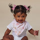 Boots & Bows Organic Dribble Bib - Thumbnail 3