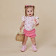 Boots & Bows Short Sleeve Organic Bodysuit with Frill - Thumbnail 4