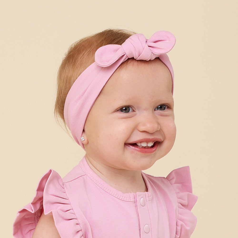 Bubblegum Organic Topknot - View 2