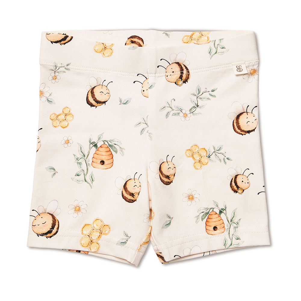 Bumblebees Organic Bike Shorts - View 2