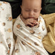 Bumblebees Organic Jersey Wrap & Beanie Set - Thumbnail 5