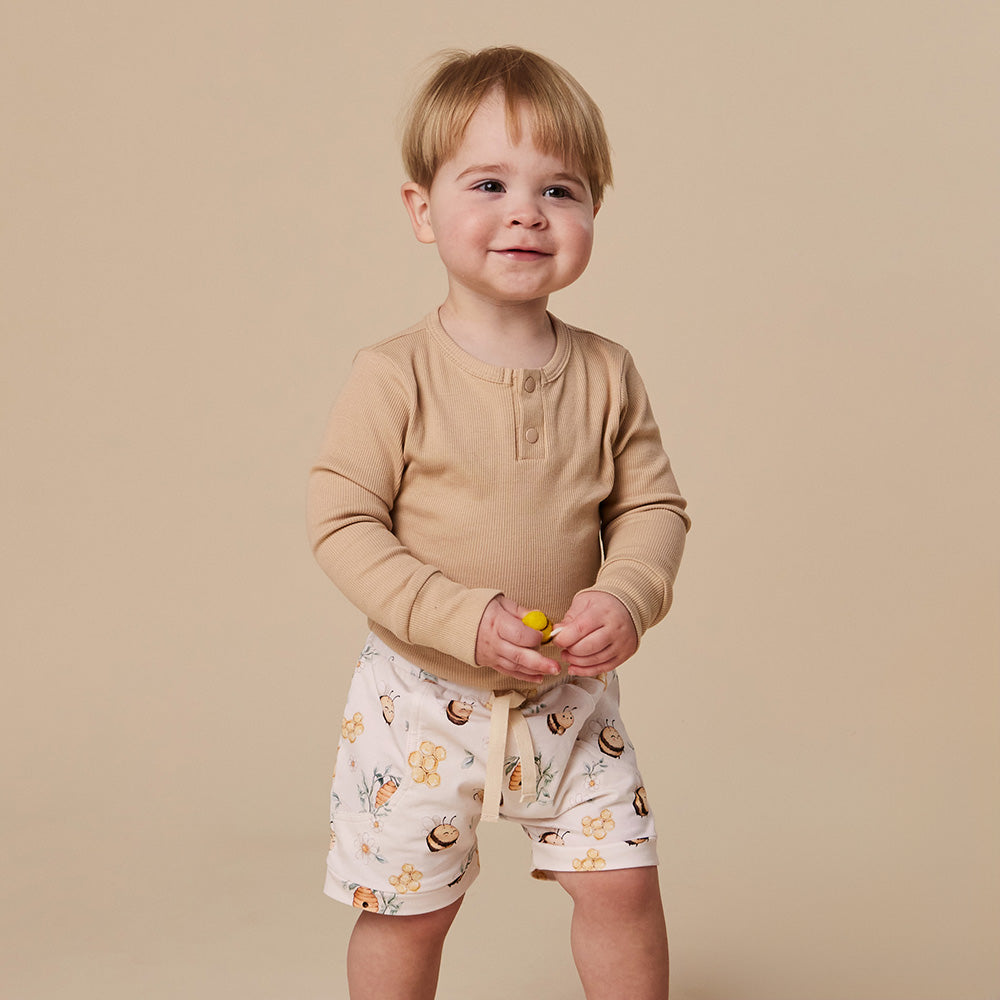 Bumblebees Organic Shorts - View 8