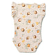 Bumblebees Short Sleeve Organic Bodysuit with Frill - Thumbnail 11
