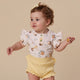 Bumblebees Short Sleeve Organic Bodysuit with Frill - Thumbnail 9
