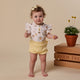 Bumblebees Short Sleeve Organic Bodysuit with Frill - Thumbnail 14