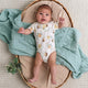 Bumblebees Short Sleeve Organic Bodysuit - Thumbnail 8