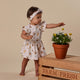 Bumblebees Short Sleeve Organic Dress - Thumbnail 10