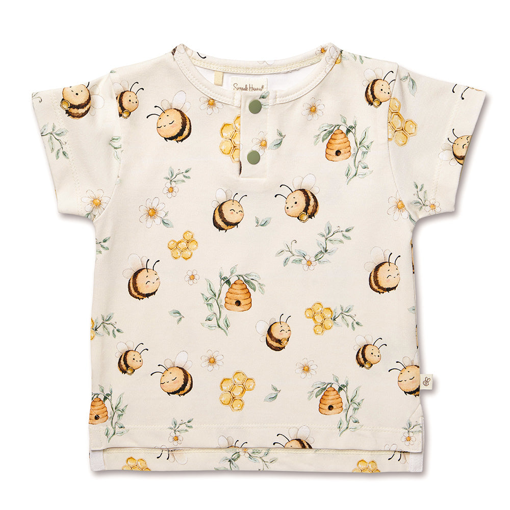 Bumblebees Organic Short Sleeve Top - View 2