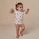 Bumblebees Organic Short Sleeve Top with Frill - Thumbnail 12