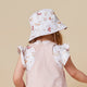 Butterfly Reversible Cotton Bucket Hat - Thumbnail 3