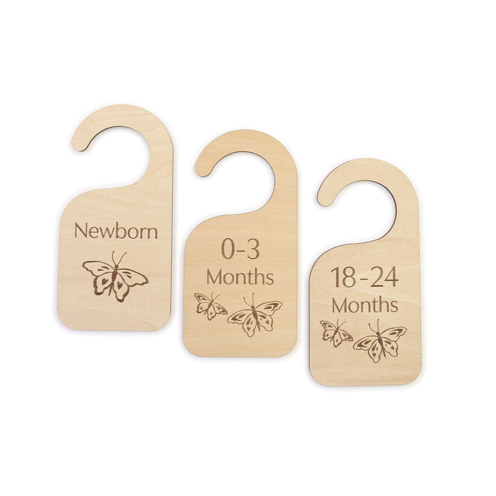 Butterfly Wooden Wardrobe Dividers - View 2