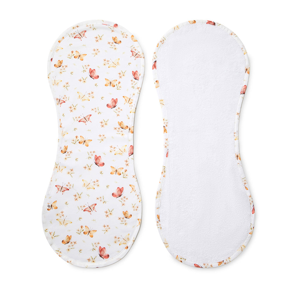 Butterfly Organic Cotton Burp Cloth | Snuggle Hunny