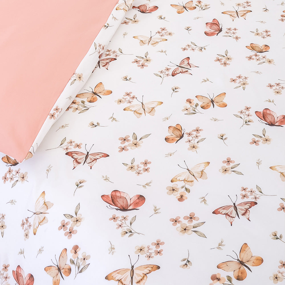 Bundle - Butterfly Double Bedding - 1 x Sheet + 1 x Quilt Cover + 2 x Pillowcases - View 4