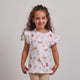 Butterfly Organic T-Shirt with Frill - Thumbnail 3