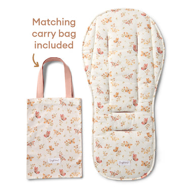 Butterfly Universal Organic Pram Liner | Snuggle Hunny