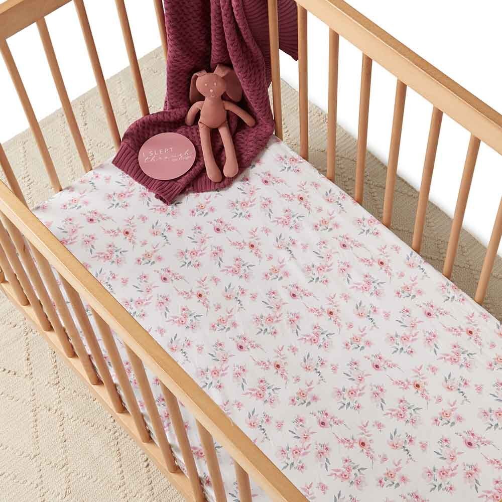 Camille Fitted Cot Sheet - View 1