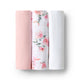 Large Organic Muslin Wraps 3 Pack - Camille/Milk/Fairytale - Thumbnail 2