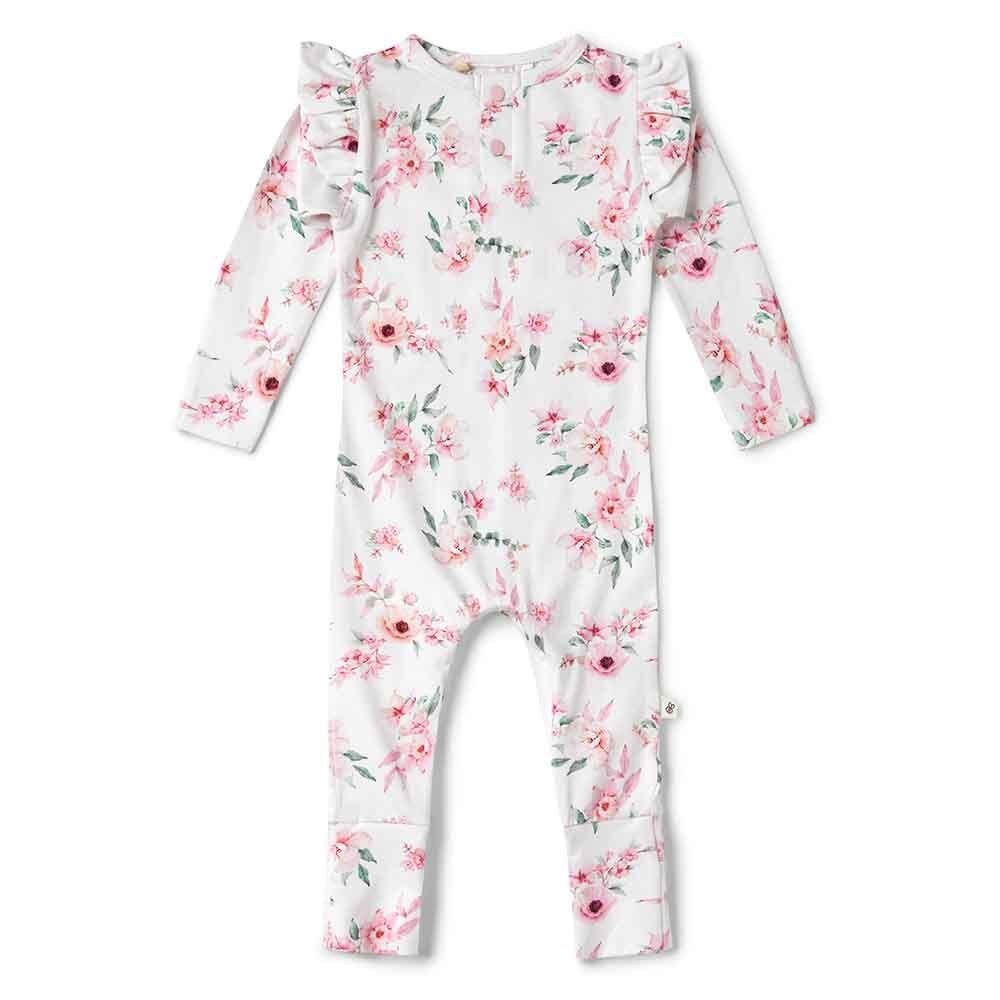 Camille Organic Baby Growsuit | Snuggle Hunny