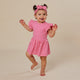 Candy Short Sleeve Organic Dress - Thumbnail 7