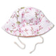 Cherry Blossom Reversible Cotton Bucket Hat - Thumbnail 2