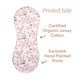 Cherry Blossom Organic Cotton Burp Cloth - Thumbnail 6