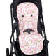 Bundle - Cherry Blossom Pram Liner & Strap Cover Set - Thumbnail 3