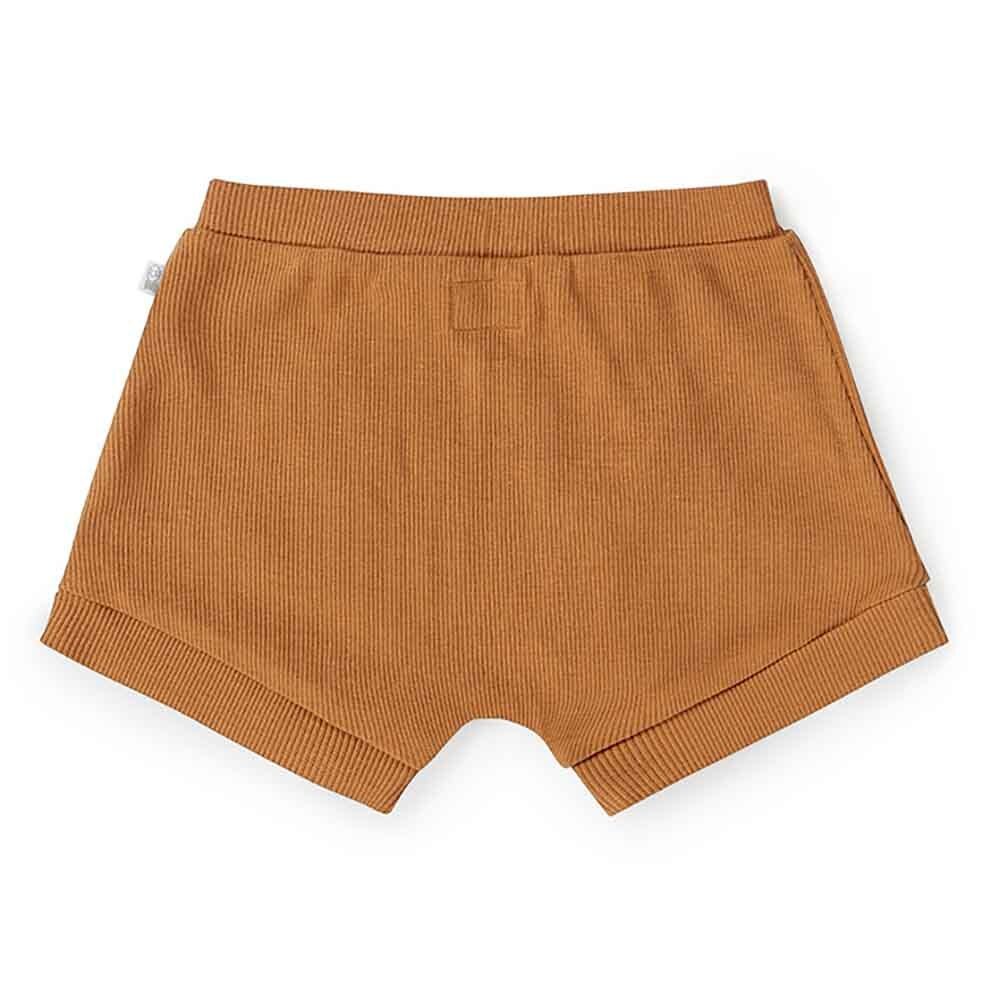 Chestnut Organic Shorts-Snuggle Hunny