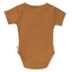 Chestnut Short Sleeve Organic Bodysuit - Thumbnail 3