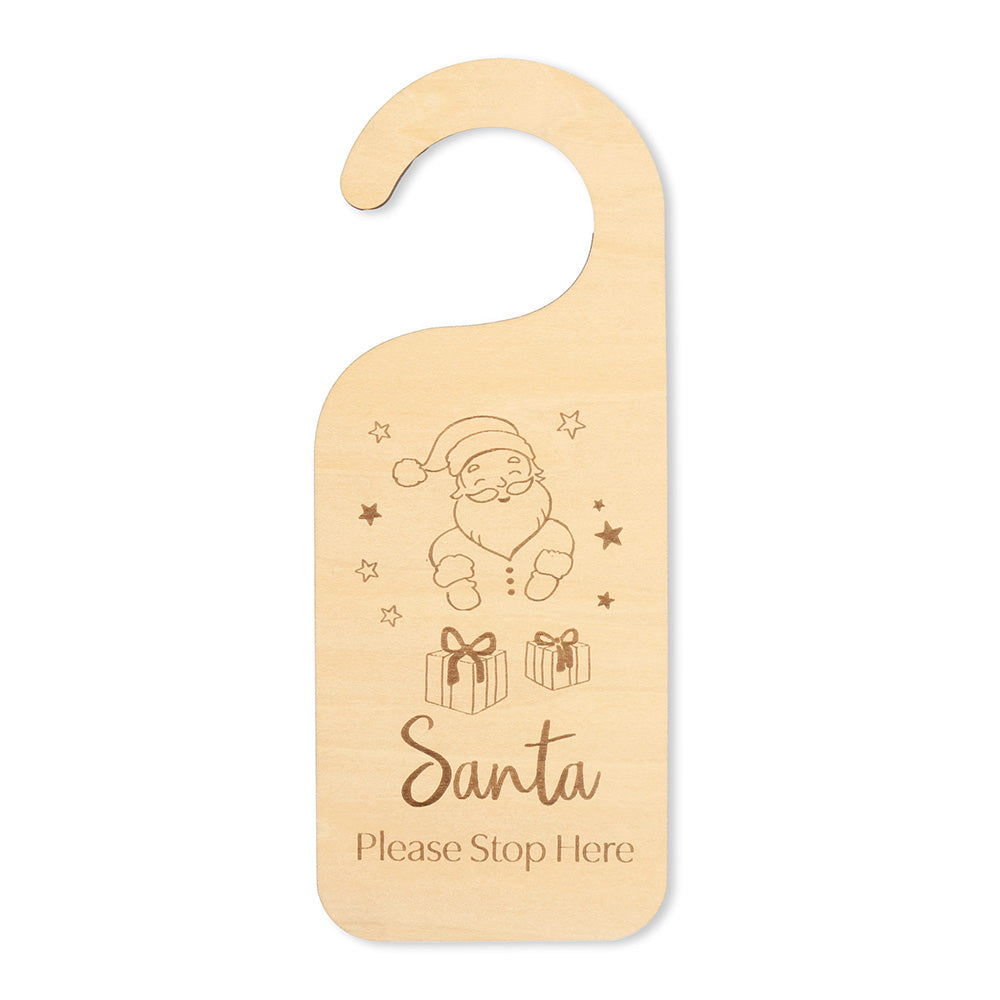 Christmas Wooden Door Hanger - View 2