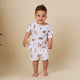 Christmas Pups Organic Kids PJ Set - Thumbnail 2