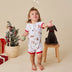 Christmas Pups Organic Snuggle Shortie | Snuggle Hunny