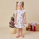 Christmas Pups Short Sleeve Organic Dress - Thumbnail 7