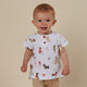 Christmas Pups Organic Short Sleeve Top - Thumbnail 1