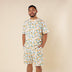 Citrus Squeeze Organic Mens PJ Set | Snuggle Hunny