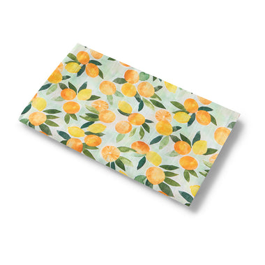 Citrus Squeeze Organic Muslin Wrap | Snuggle Hunny