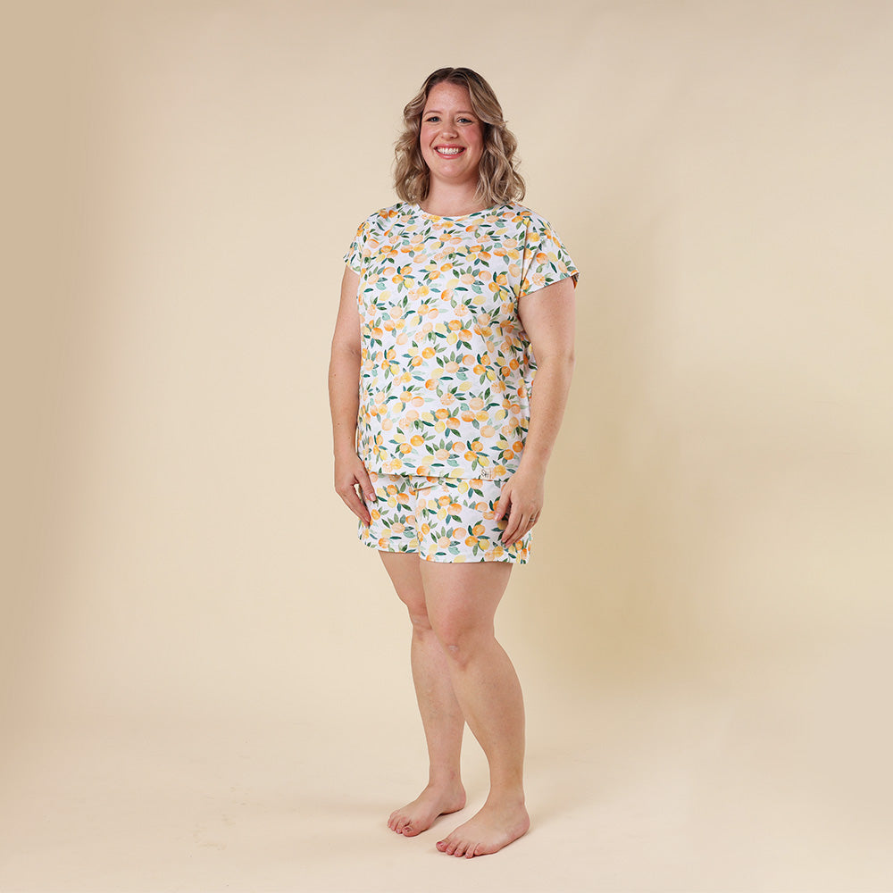 Citrus Squeeze Organic Womens PJ Set - View 6