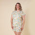 Citrus Squeeze Organic Womens PJ Set | Snuggle Hunny