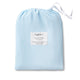 Baby Blue Organic Fitted Cot Sheet - Thumbnail 3