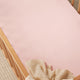 Baby Pink Organic Fitted Cot Sheet - Thumbnail 2