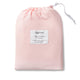Baby Pink Organic Fitted Cot Sheet - Thumbnail 7