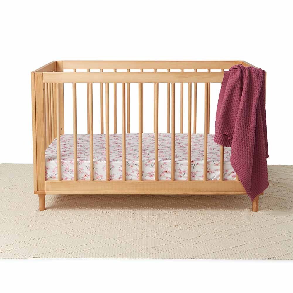 Camille Fitted Cot Sheet - View 4