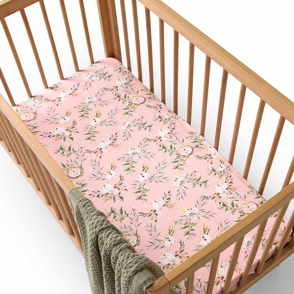 Cockatoo Organic Fitted Cot Sheet - View 3