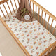 Diggers Organic Fitted Cot Sheet - Thumbnail 1